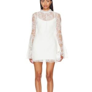x REVOLVE Leilani Ivory Dress